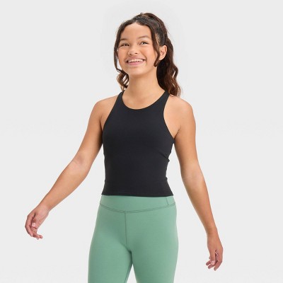 Girls' Cropped Tank Top - All In Motion™ : Target