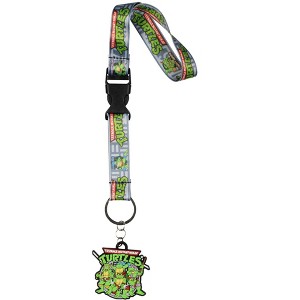 Nickelodeon Teenage Mutant Ninja Turtles Cartoon Wrist Strap Lanyard for Keys - 1 of 4