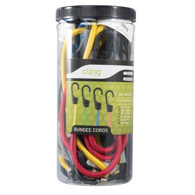 Cling 20-ct Assorted Bungee Cords, Men's
