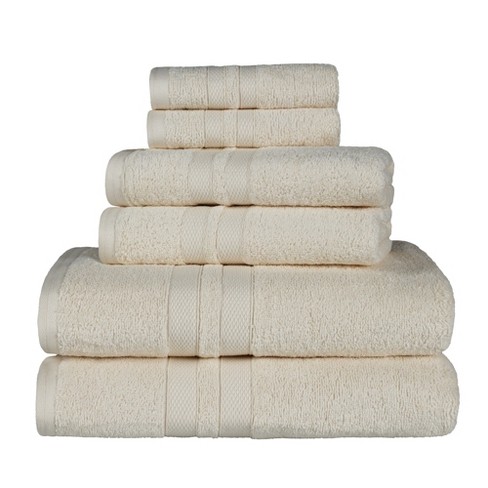 Thick and Plush Solid Cotton Bath Towels Wash Cloth Soft Fluffy, Absorbent  and Quick Dry