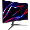 Acer Nitro Gaming LED 31.5" Monitor 16:9 VA 2560 x 1440 400 Nit 1 ms Speakers HDMI DisplayPort - Black - XZ322QU V3 - Manufacturer Refurbished - 3 of 4