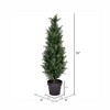 Vickerman Artificial Cedar Tree In Pot UV - 2 of 4