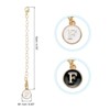 Unique Bargains Charm Personalized Initial Name ID Stanley Tumbler Cup Accessories 2 Pcs - 2 of 4