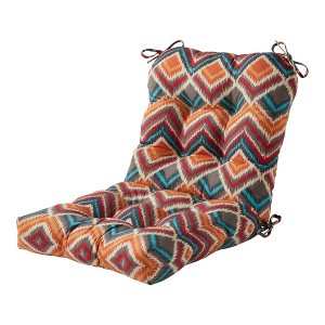 Kensington Garden 21"x21" Outdoor Seat and Back Chair Cushion - 1 of 4