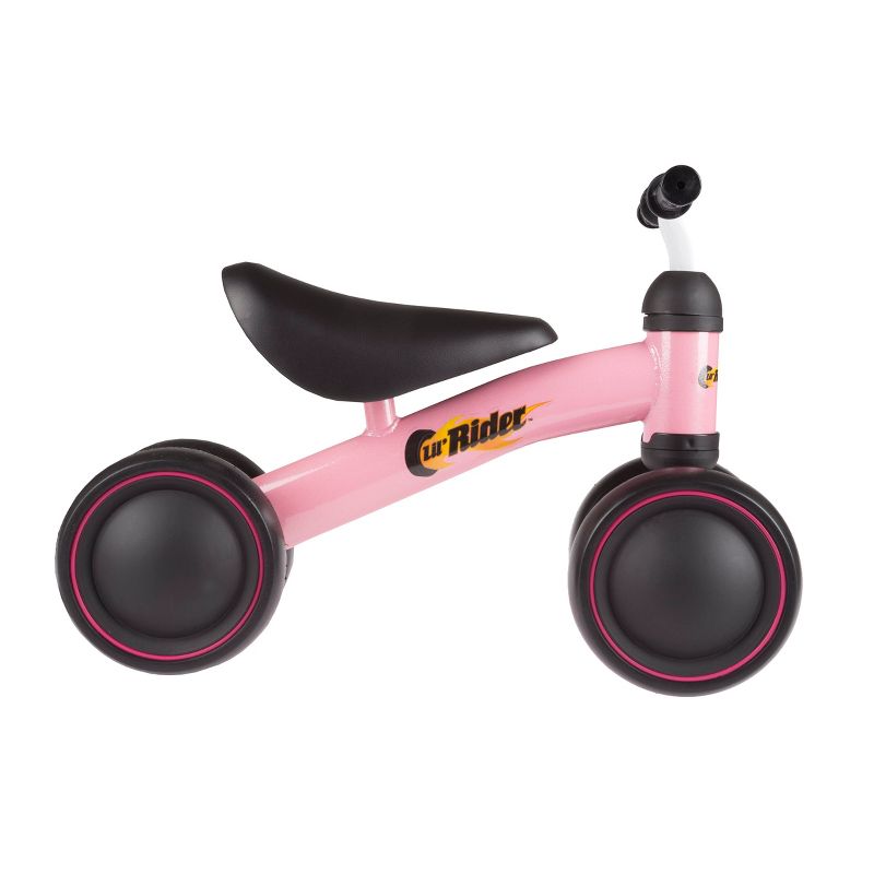 Toy Time Ride-On Mini Trike with Easy Grip Handles, Enclosed Wheels and No Pedals for Learning to Walk for Babies and Toddlers- Pink, 2 of 9