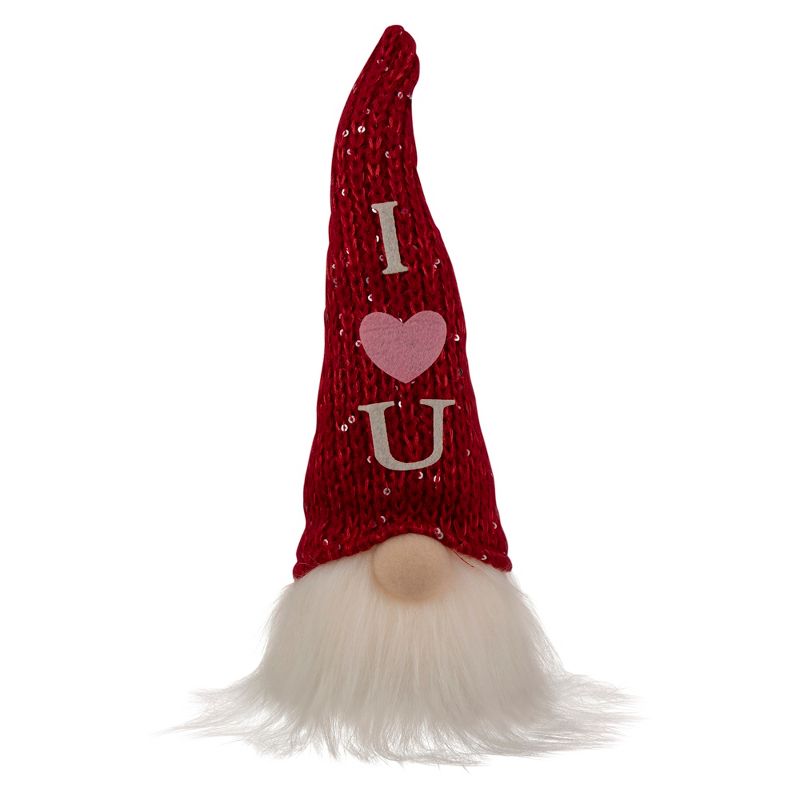 Northlight LED Lighted "I Heart U" Valentine's Day Gnome - 11.5", 4 of 8
