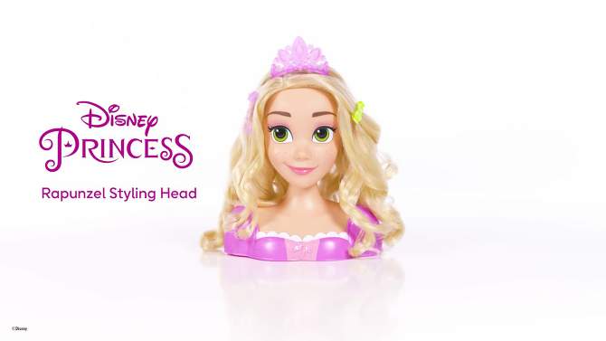 Disney Princess Rapunzel Styling Head, 2 of 9, play video