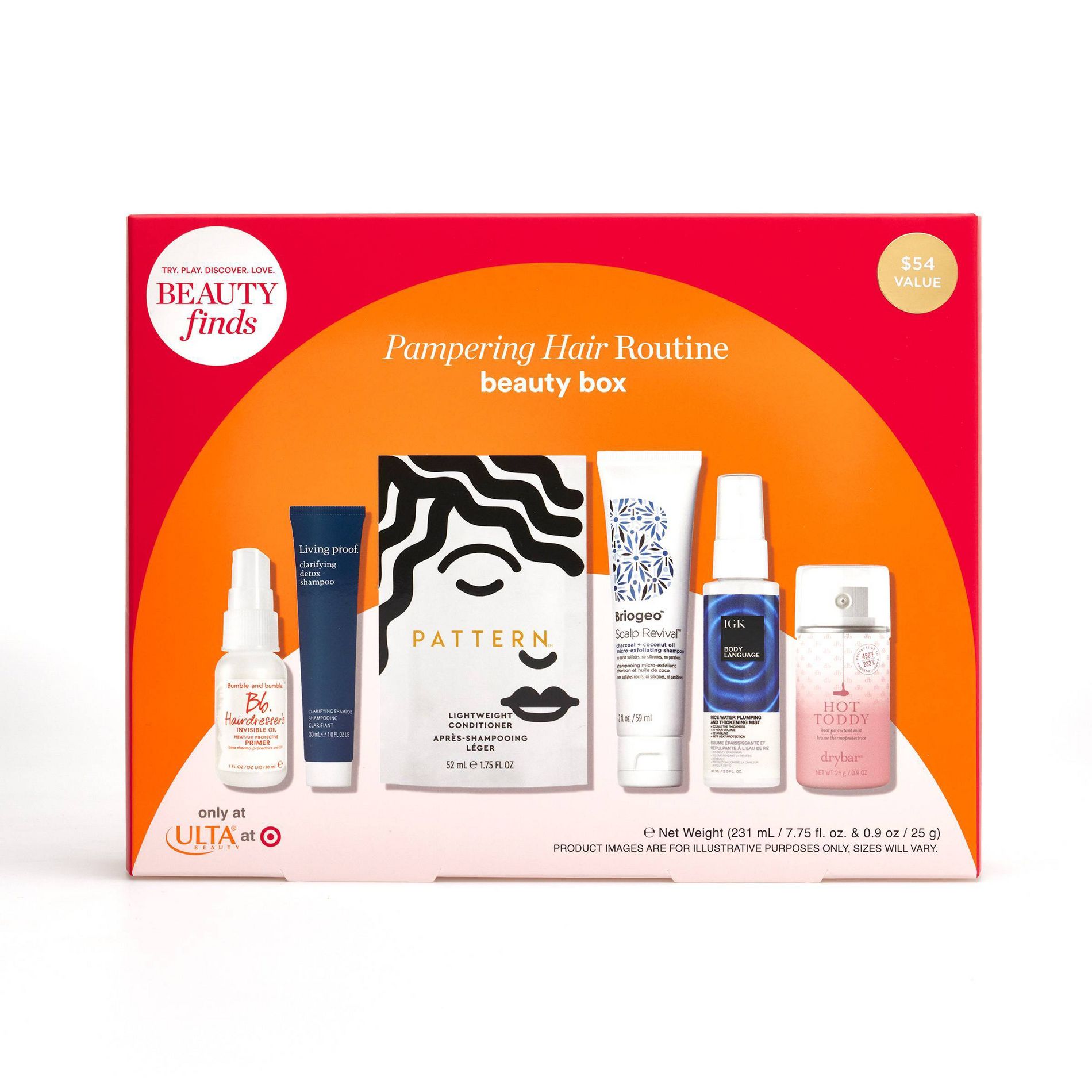 Ulta Beauty at Target Women's Pampering Hair Routine Set - 6pc/7.84oz - Ulta Beauty