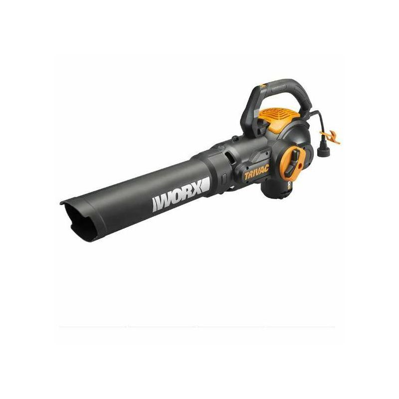 Worx WG524 12 Amp TRIVAC 3-in-1 Electric Leaf Blower/Mulcher/Vac with Leaf Collection System, 6 of 9