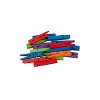 JAM Paper Wood Clip Clothespins Extra Large 2 Inch Assorted Colors 230734410 - 2 of 4