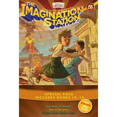 Imagination Station Books 3-Pack: Doomsday in Pompeii / In Fear of the Spear / Trouble on the Orphan Train - by  Marianne Hering & Paul McCusker