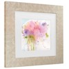 Trademark Fine Art Sheila Golden The Healing Bouquet Matted Framed Art - 3 of 4