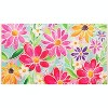 Olivia’s Home Crystal Floral Garden Doormat – Colorful Indoor/Outdoor Coir Entry Mat, 22" x 32", Nature-Inspired Floral Accent Rug - 2 of 3
