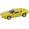 1972 De Tomaso Pantera Yellow 1/64 Diecast Model Car by Paragon Models - 3 of 4