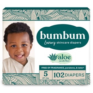 bumbum Luxury Skincare Disposable Diapers - (Select Size and Count) - 1 of 4