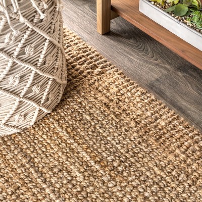 Handmade Natural Jute Braided 8' x 10' Area Rug