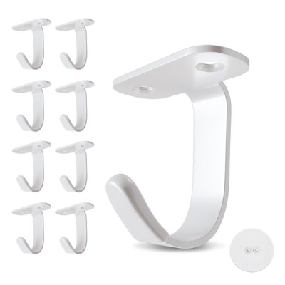 Phiestina Thickened Stainless Steel Hooks for Kitchen, Bathroom & More