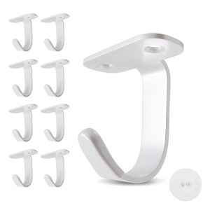 Phiestina Thickened Stainless Steel Hooks for Kitchen, Bathroom & More - 1 of 4