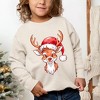 The Juniper Shop Cute Reindeer Head Youth Ultra-Soft Graphic Sweatshirt - 2 of 3