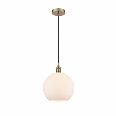 Athens - 1 Light Mini Pendant In Industrial Style-12.75 Inches Tall and 10 Inches Wide