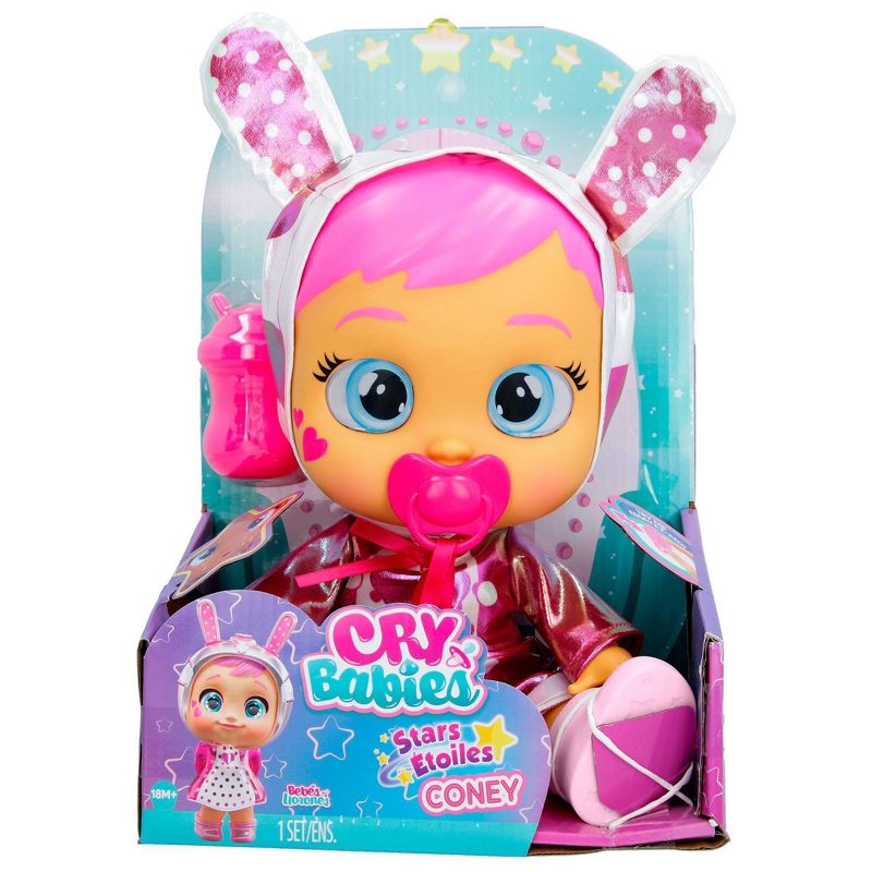 Cry Babies Star Coney 12&#34; Baby Doll w/ Light Up Eyes and Star Themed Outfit, 3 of 8