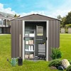 NicBex 8x4 FT Outdoor Storage Shed,Outdoor Shed with Window and Metal Foundation,Storage Sheds for Garden - 2 of 4