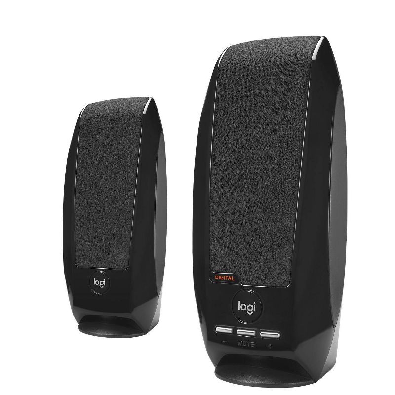 Logitech S150 USB Stereo Speakers for Desktop or Laptop - Black (980-000309), 3 of 8