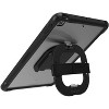 OtterBox UNLIMITED SERIES case w/Kickstand, Hand Strap, & Screen Protector for iPad 8 (10.2") -BLACK CRYSTAL (77-80882) - Certified Refurbished - 2 of 3