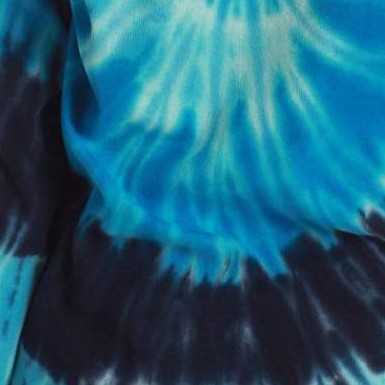 tie dye blue swirl