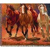 Manual Woodworks and Weavers Horse Themed Cotton Woven Tapestry Throw by Nancy Davidson for Western Homes - 2 of 3
