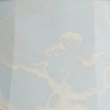 Springcrest Glinsk 14 1/4" Top x 16 1/4" Bottom x 11" High x 11" Slant Print Lamp Shade Replacement Medium Blue Drum Softback Washer Harp Finial - 2 of 4
