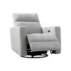 Nebula Vortex 33.5'' Wide Modern & Supper Soft High Back Power Swivel Rocker Recliner with USB Charger - 4 of 4