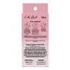 L.A. Girl Oh So Shiny Artificial Fake Nails - Cotton Ball - 25ct - image 2 of 4