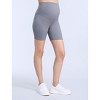 Women's 6 1/2" Ribbed Maternity Biker Short | Motherhood Maternity - 3 of 4