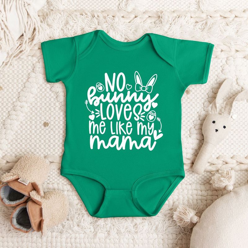 The Juniper Shop No Bunny Loves Me Like Mama Baby Bodysuit, 2 of 3