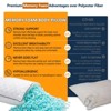 Itopfox Memory Foam Body Pillow for Adults, Long Full Body Support Pillow for Side Sleepers, Soft and Firm Comfort for Sleeping - 3 of 4