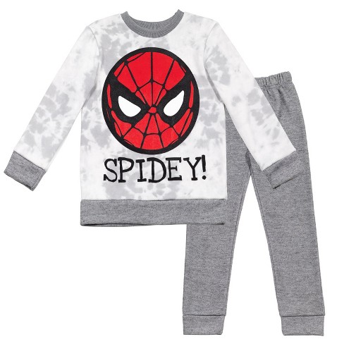 Marvel Spider man Fleece Sweatshirt And Pants Set Toddler Target