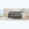 Ridstar Modern Double Sofa with USB Port For Living Room-Grey - 4 of 4