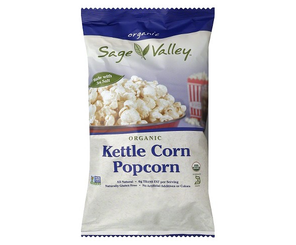 Sage Valley&#153; Organic Kettle Corn Popcorn 6 oz 12 pk
