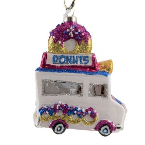 4.75 In Donut Truck Ornament Food Sweets Pastry Tree Ornaments - 1 of 3