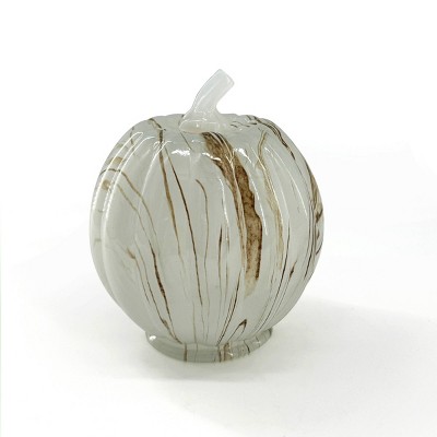 Glass Marble Pumpkins Brown - Bullseye's Playground™