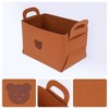 REGALWOVEN Premium Material Collapsible Design Spacious Capacity Versatile Use Open Storage Bins 3 Pcs - 2 of 4