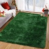 Luxurious Faux Fur Shag Rug – Thick, Soft, Non-Slip, Cozy Carpet for Home Decor, Nursery, and Living Room Tie-Dye - 3 of 4