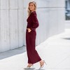 Women's Elegant Long Sleeve Wide-Leg Jumpsuit - Cupshe - 2 of 4