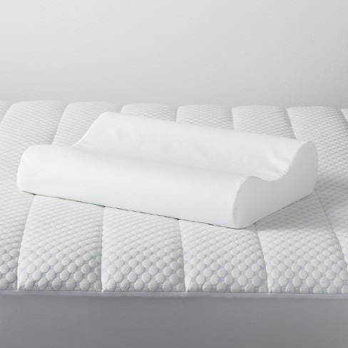 contour memory foam pillow with cooling gel