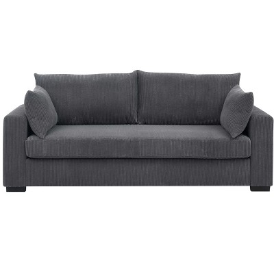 TiramisuBest 79" Wide Corduroy Comfort Sofa