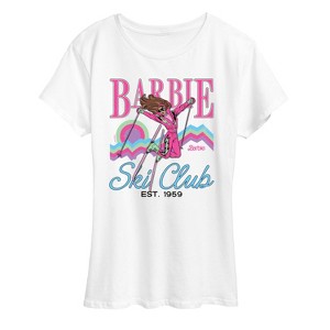 Women's - Barbie - Ski Club Short Sleeve Graphic T-Shirt - 1 of 4