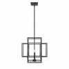 Z-Lite Titania 4 - Light Chandelier in  Matte Black - 4 of 4