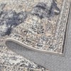 Garvee Ultra-Thin 9x12 Area Rug - Large Distressed Oriental Vintage Carpet, Non-Slip Non-Shedding Rug: Traditional Machine Made, Indoor & Outdoor Use - 4 of 4