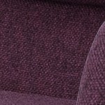 plum fabric/gold vein frame